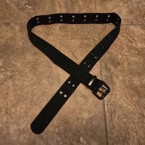 Black Doubled Grommet | SAMTREE | 44 Belt